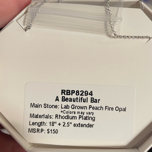 Bomb Party October 2024 A Beautiful Bar Necklace - Picture 8 of 8